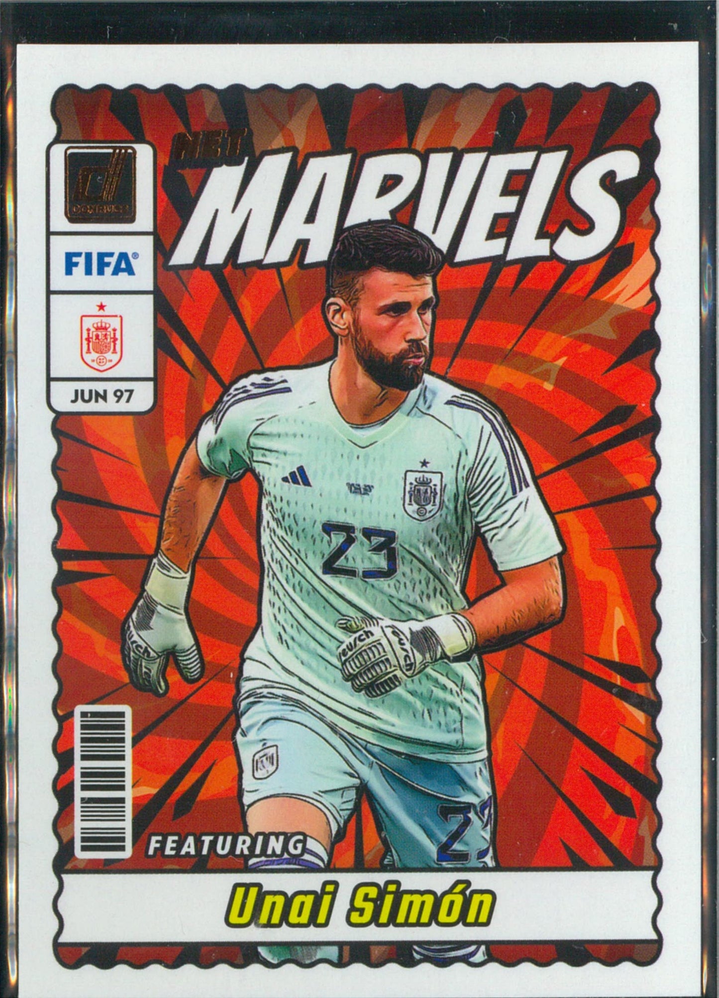 2023/24 Panini Donruss #12 Unai Simon Net Marvels