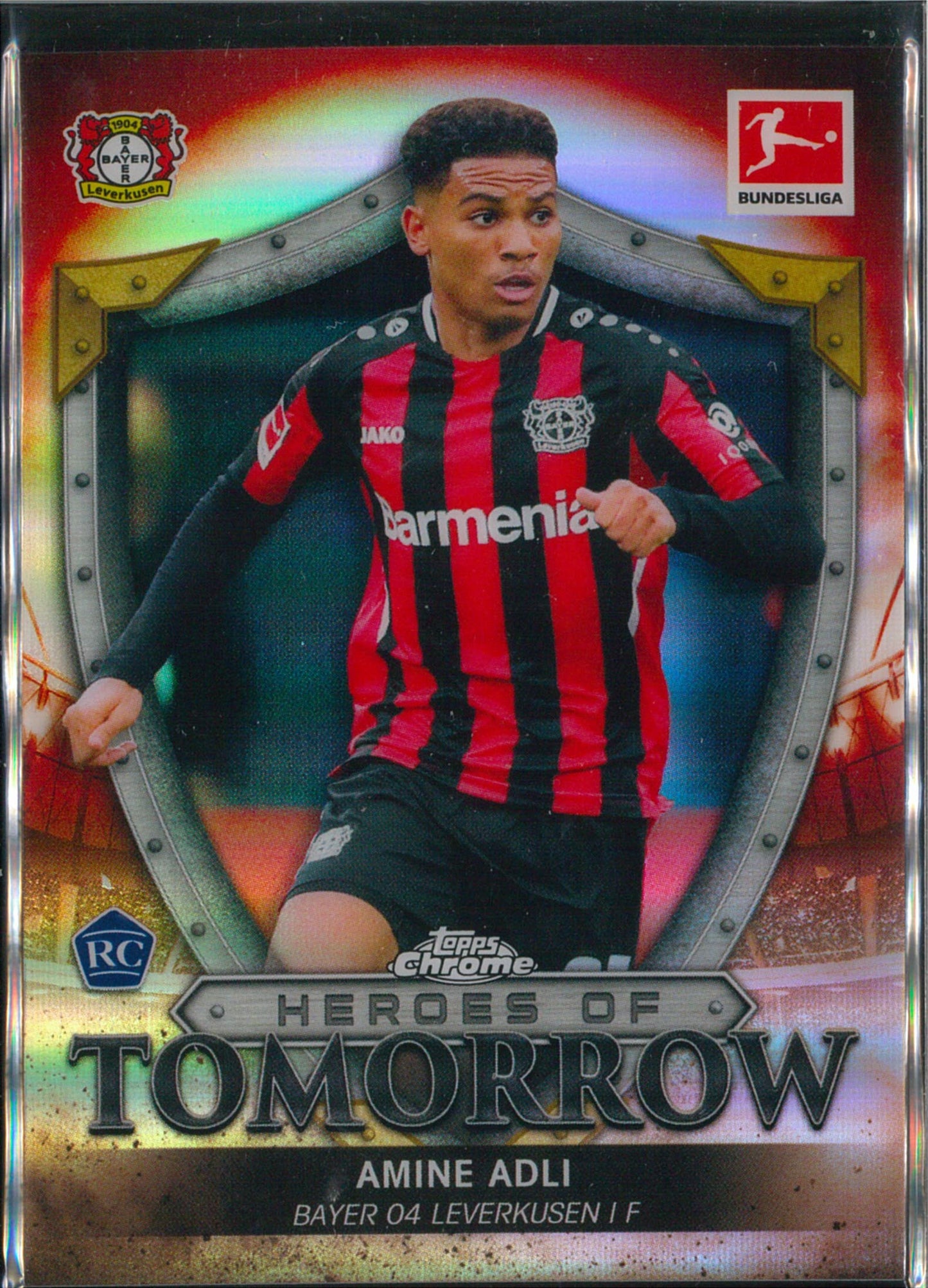 2023 Topps Chrome #HT-AA Amine Adli Heroes Of Tomorrow