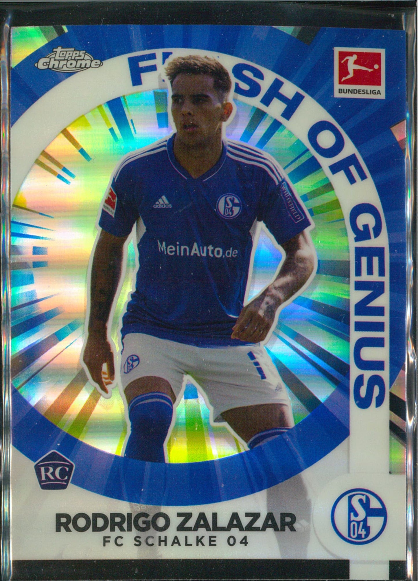 2023 Topps Chrome #FG-RZ Rodrigo Zalazar Flash Of Genius
