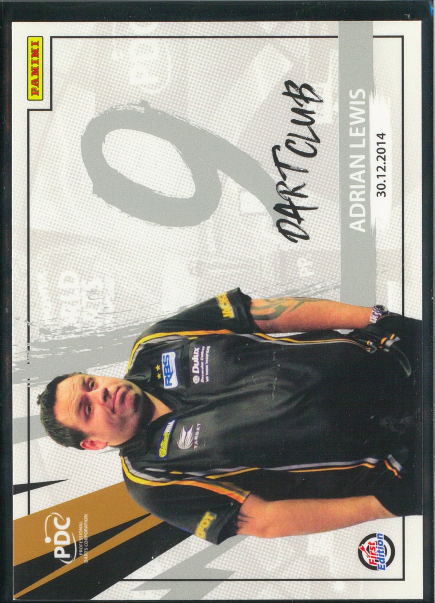 2024 Panini WDC #NINE-08 Adrian Lewis 9 Dart Club