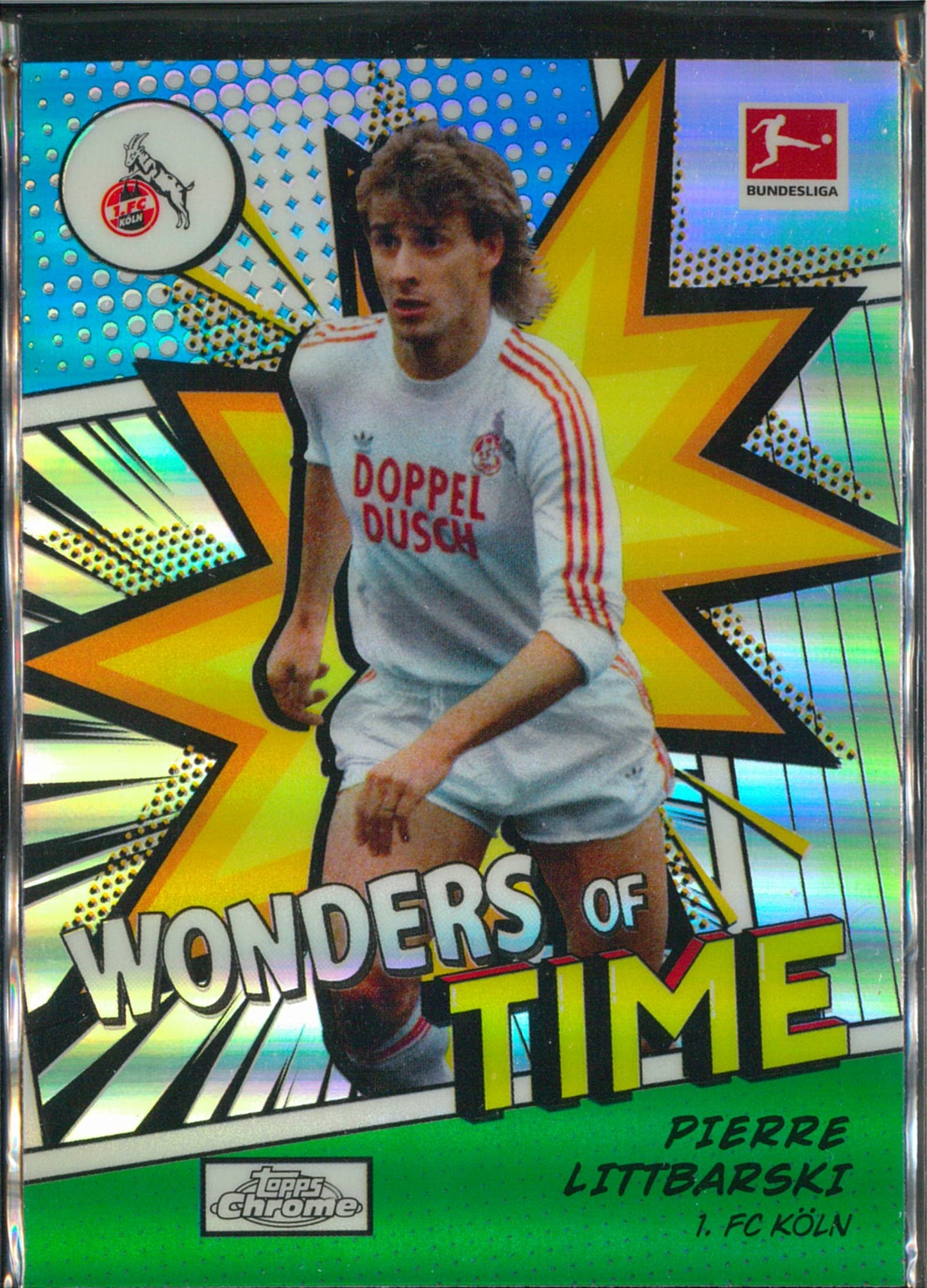 2023 Topps Chrome #WB-PL Pierre Littbarski Wonders Of Time