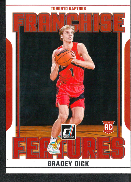 2023/24 Panini Donruss #4 Gradey Dick Franchise Features