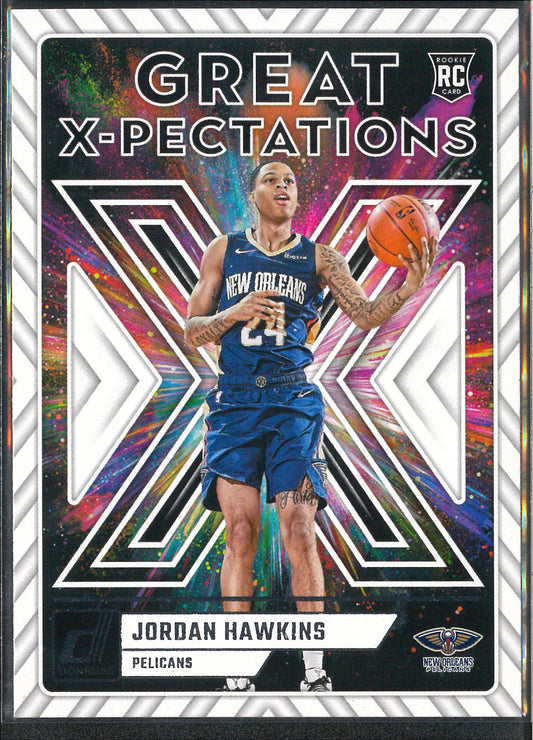 2023/24 Panini Donruss #6 Jordan Hawkins Great Expectations