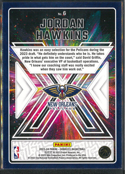 2023/24 Panini Donruss #6 Jordan Hawkins Great Expectations