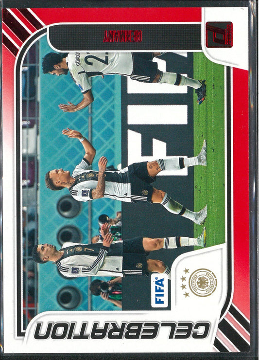 2023/24 Panini Donruss #5 Germany Celebration Red