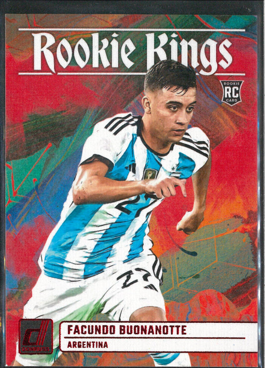 2023/24 Panini Donruss #4 Facundo Buonanotte Rookie Kings Red