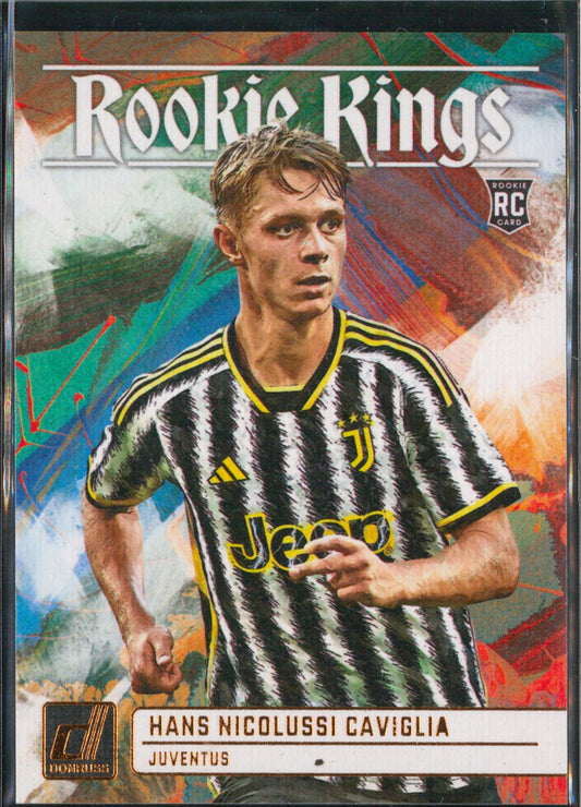 2023/24 Panini Donruss #5 Hans Nicolussi Caviglia Rookie Kings