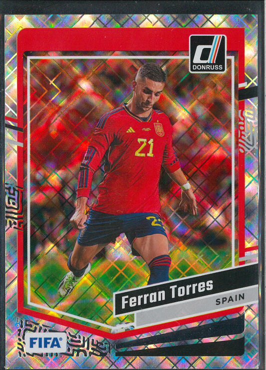 2023/24 Panini Donruss #57 Ferran Torres Diamond