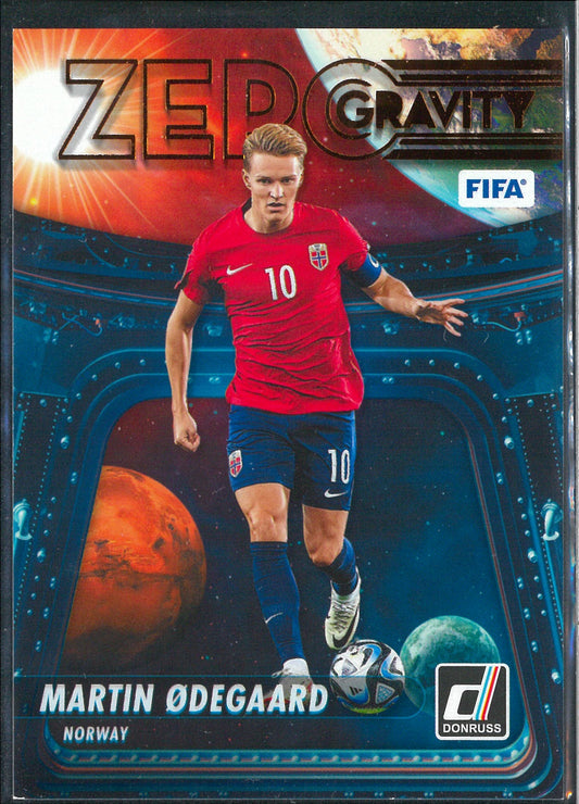 2023/24 Panini Donruss #4 Martin Odegaard Zero Gravity