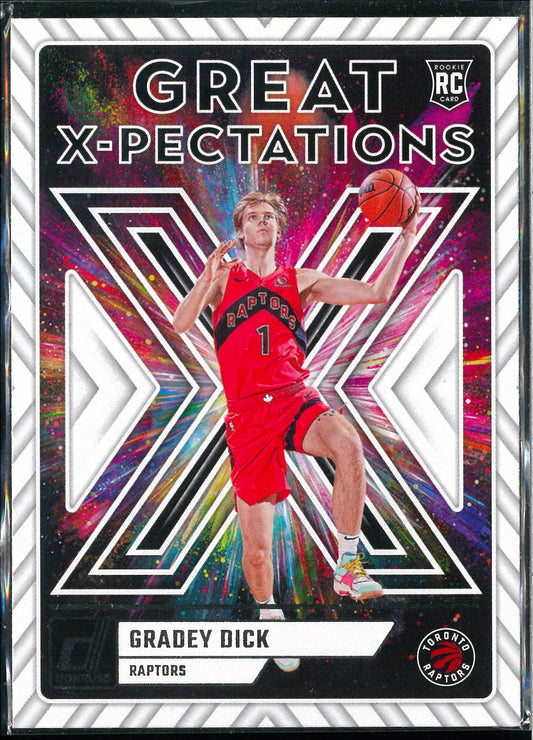 2023/24 Panini Donruss #4 Gradey Dick Great X-Pectations