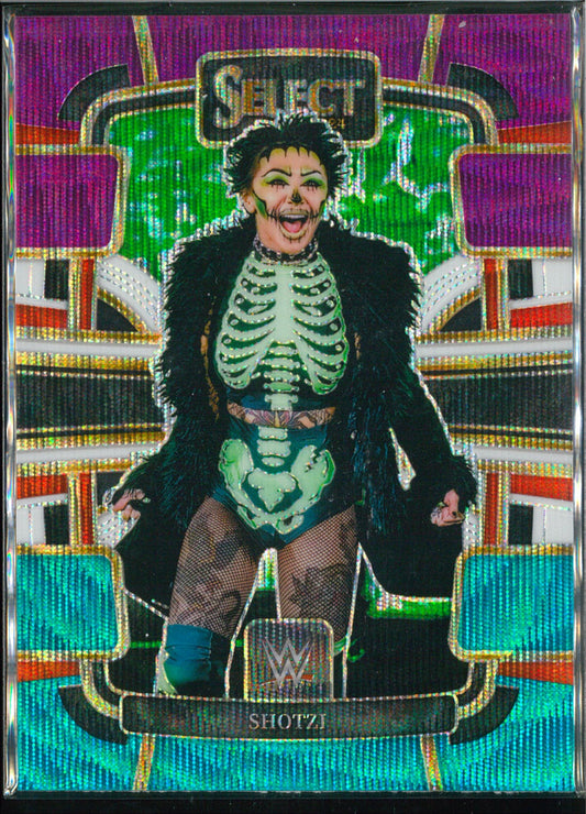 2024 Panini Select #96 Shotzi Tri-Colour