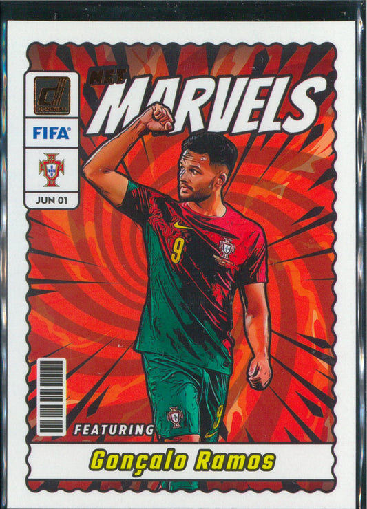 2023/24 Panini Donruss #6 Goncalo Ramos Net Marvels
