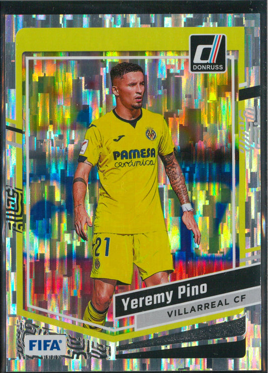 2023/24 Panini Donruss #124 Yeremy Pino Silver