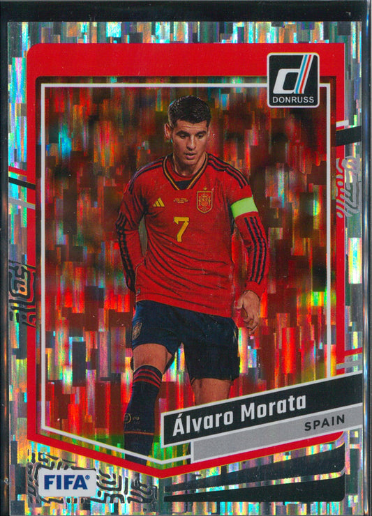 2023/24 Panini Donruss #56 Alvaro Morata Silver