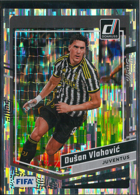 2023/24 Panini Donruss #139 Dusan Vlahovic Silver