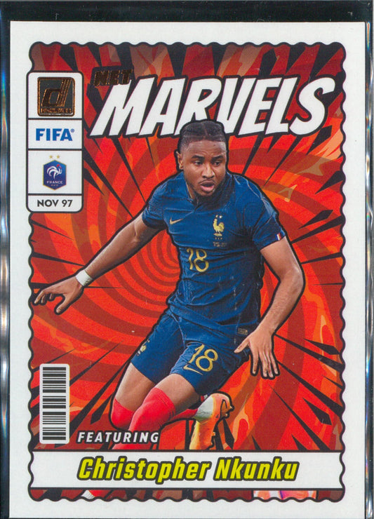 2023/24 Panini Donruss #5 Christopher Nkunku Net Marvels